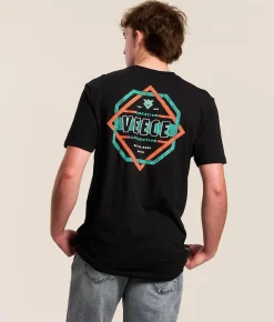 Tops|Graphic T-Shirts | Veece Intertwind T-Shirt Black