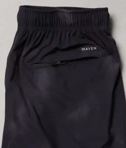 Bottoms|Shorts | Maven Co-op Interval Short Black Pattern