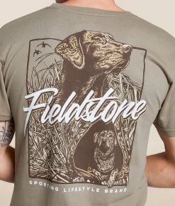 Fieldstone In The Blind T-Shirt Timberwolf Clearance