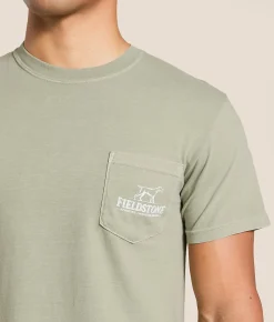 Fieldstone In The Blind T-Shirt Sandstone Online
