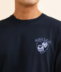 Graphic T-Shirts | Sullen In The Rear View T-Shirt Obsidian