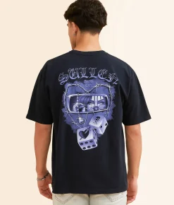 Graphic T-Shirts | Sullen In The Rear View T-Shirt Obsidian