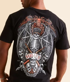 Graphic T-Shirts | Sullen Into The Pit T-Shirt Jet Black