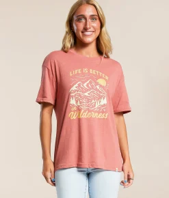 Tops | LIV Outdoor In Wilderness T-Shirt Dusty Cedar