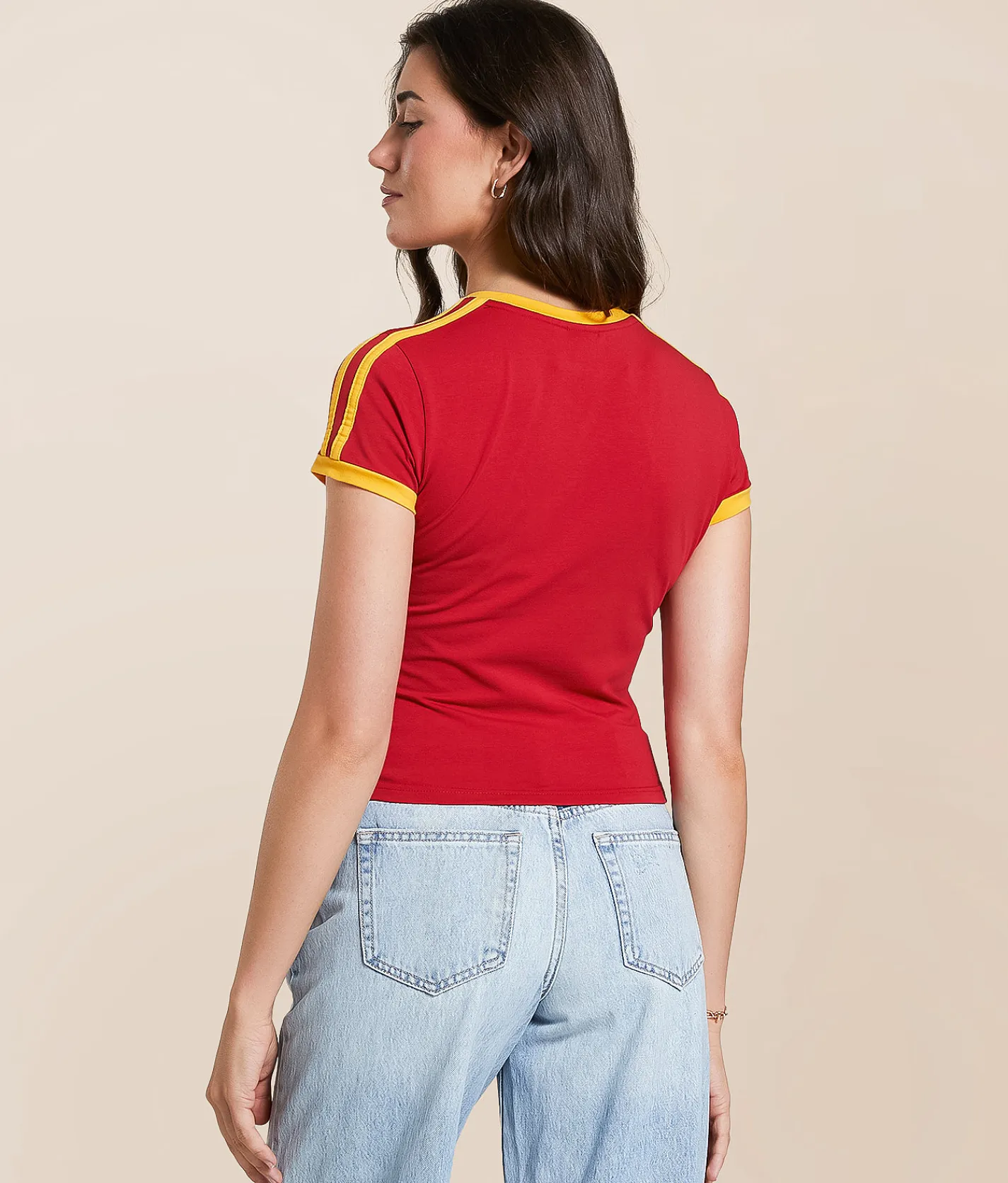 Tops | HYPE AND VICE Iowa State Cyclones Baby Cropped T-Shirt Cardinal