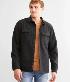 Coats & Jackets | Flag & Anthem Irwin Flannel Shacket Charcoal
