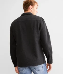 Coats & Jackets | Flag & Anthem Irwin Flannel Shacket Charcoal