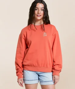 Tops | Salty Crew Island Time Pullover Hot Sauce
