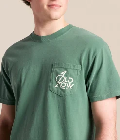 Old Row It's In The Drink T-Shirt Light Green Best