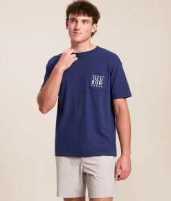Graphic T-Shirts | Old Row It Just Means More T-Shirt Navy