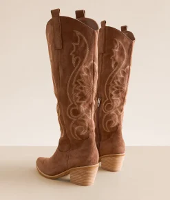 Mi.iM Ivy Western Cowboy Boot Coffee Online