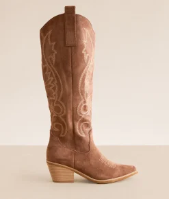 Mi.iM Ivy Western Cowboy Boot Coffee Online