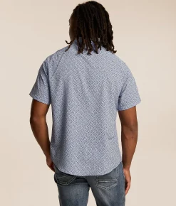 7Diamonds Jace Stretch Shirt Aloe New