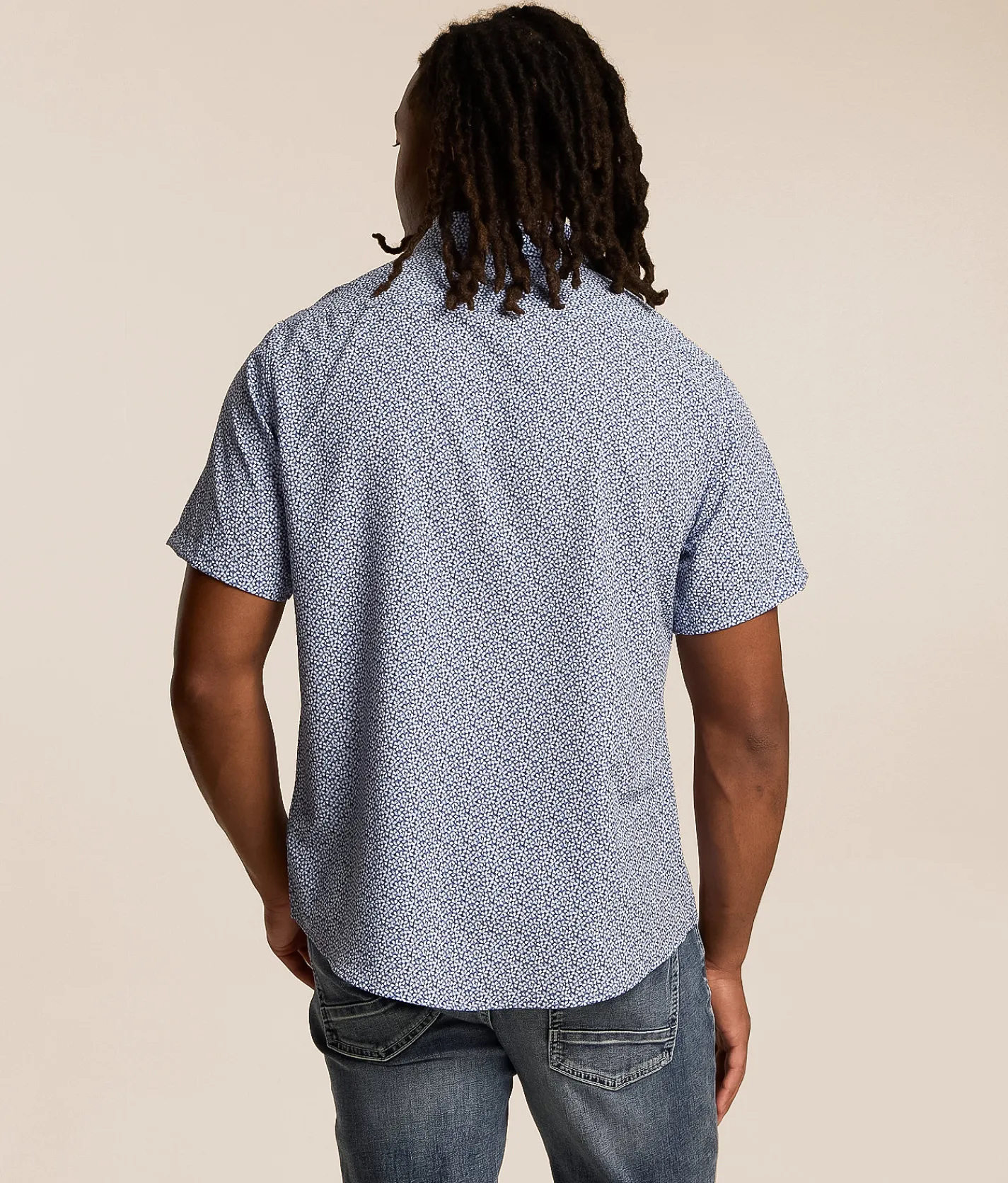 7Diamonds Jace Stretch Shirt Aloe New