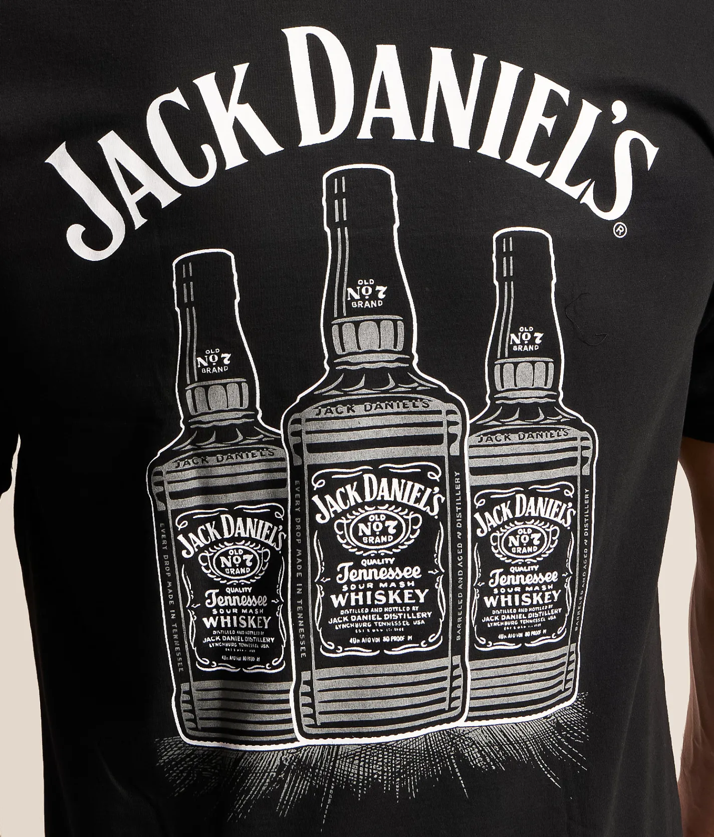 Changes Jack Daniel's Bottles T-Shirt Black Clearance