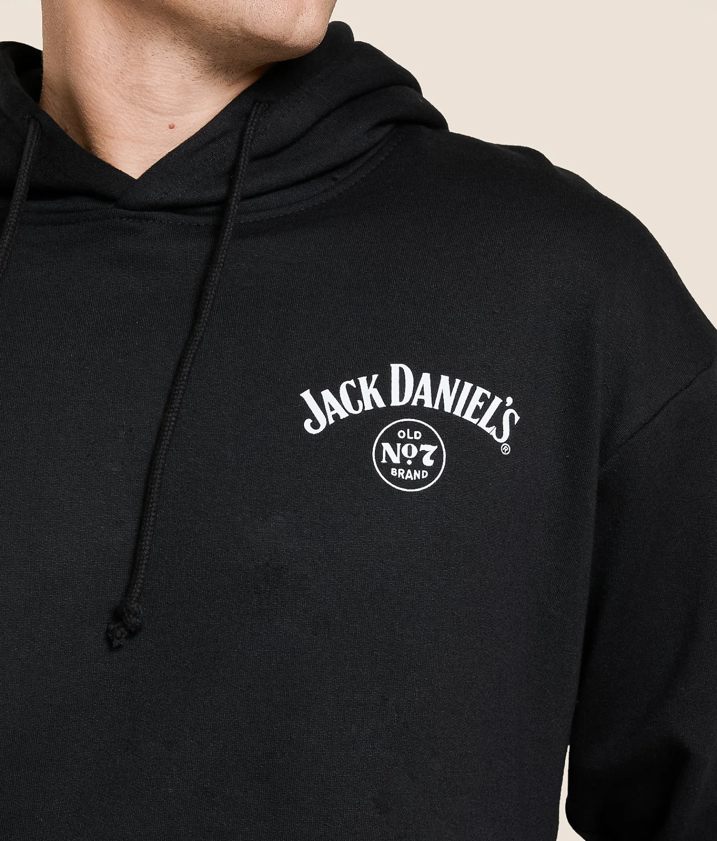 Tops | Changes Jack Daniel's Old No. 7 Hooded Sweatshirt Black
