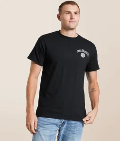 Tops|Graphic T-Shirts | Changes Jack Daniel's Old No. 7 T-Shirt Black