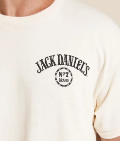 American Needle Jack Daniel's Quality T-Shirt Cream Best