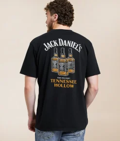 American Needle Jack Daniel's Red Label T-Shirt Black Discount