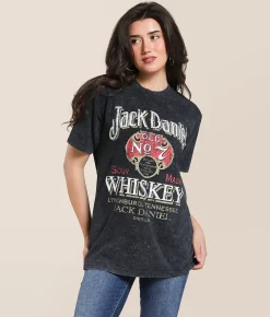 Changes Jack Daniel's Tennessee Whiskey T-Shirt Washed Black Best