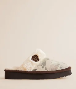 Ariat Jackie Exotic Camo Leather Slipper Camo Metallic Online