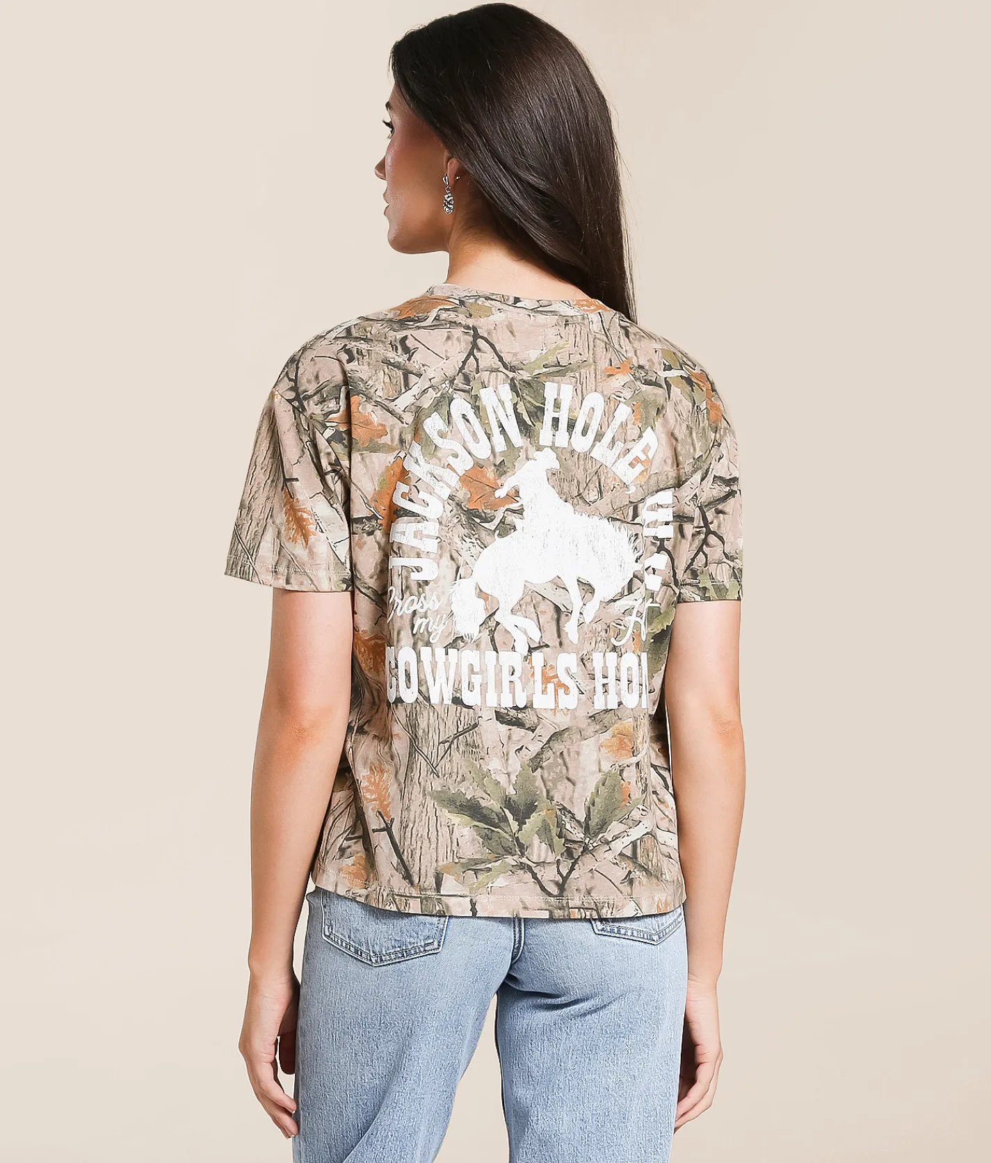 Goodie Two Sleeves Jackson Hole T-Shirt Camo Sale