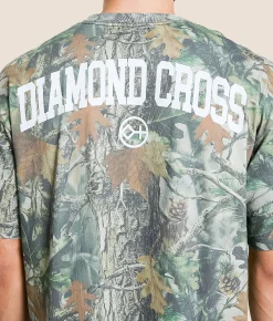 Tops|Graphic T-Shirts | Diamond Cross Ranch Jackson Hole T-Shirt Camo