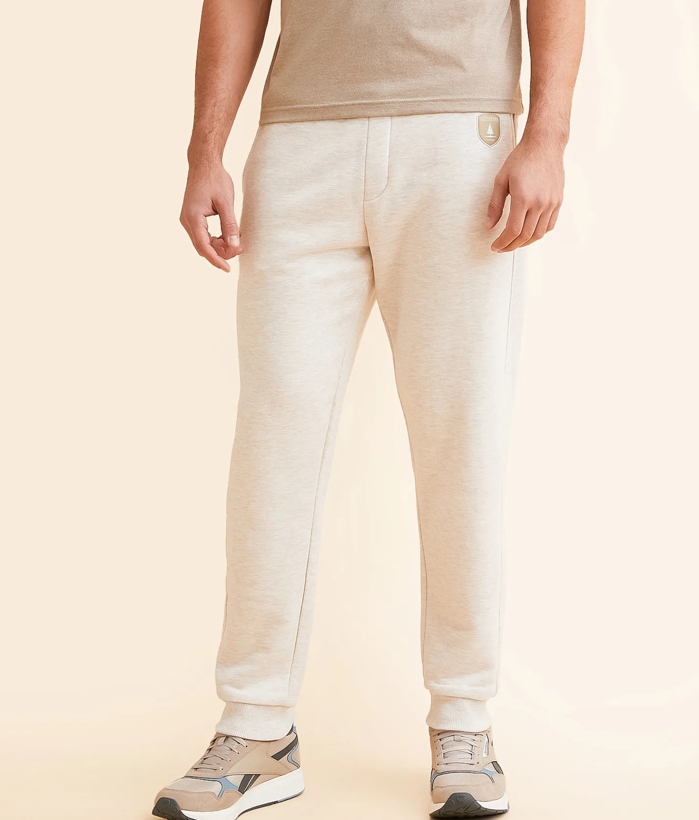 Wanakome Jackson Jogger Heather Oatmeal Sale