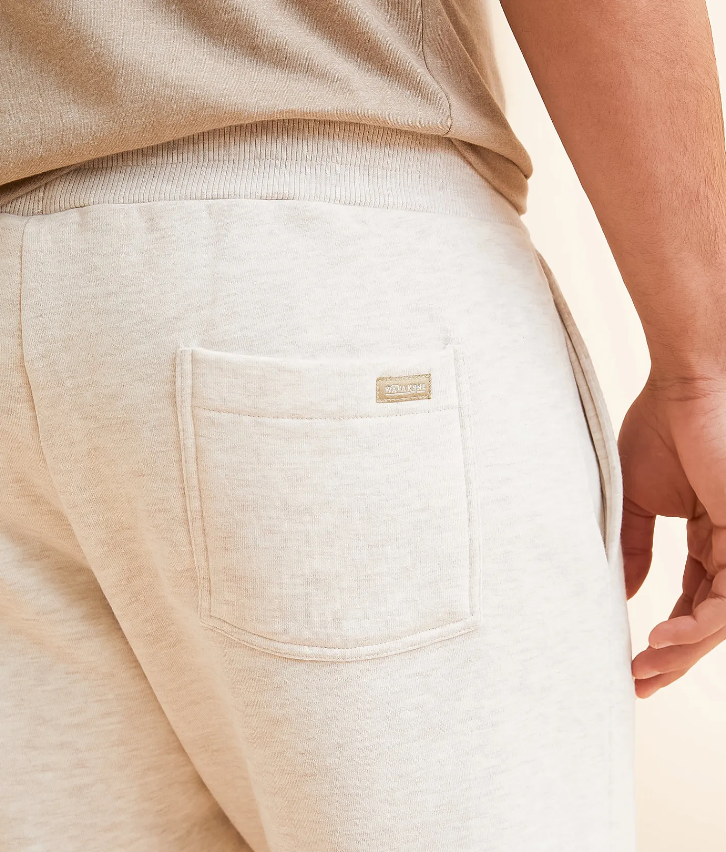 Wanakome Jackson Jogger Heather Oatmeal Sale