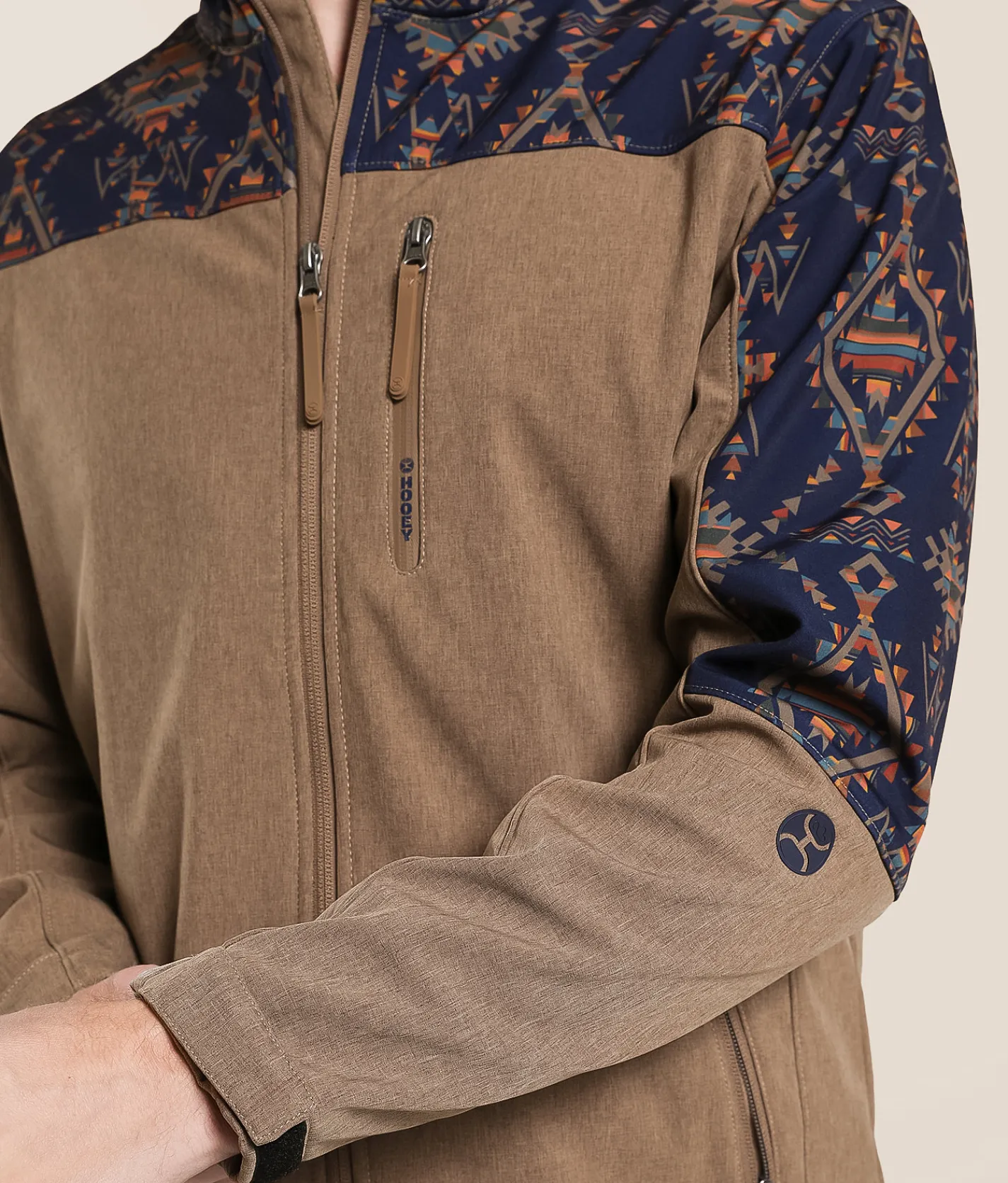 Hooey Jackson Softshell Aztec Jacket Brown Online