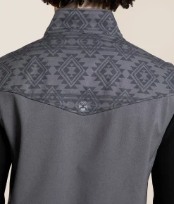 Coats & Jackets | Hooey Jackson Softshell Aztec Vest Black Grey