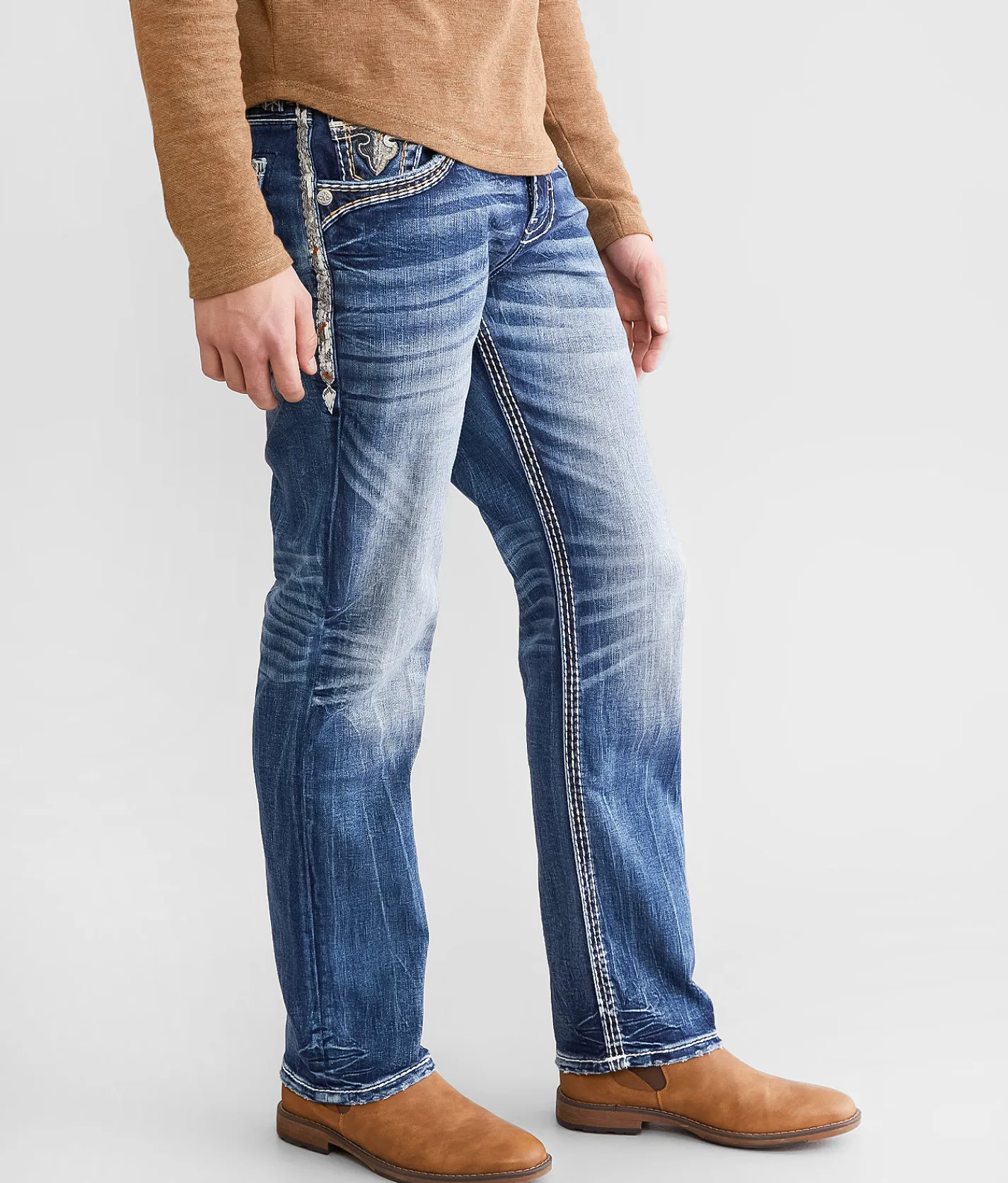 Rock Revival Jacksyn Straight Stretch Jean Jacksyn J201 Best
