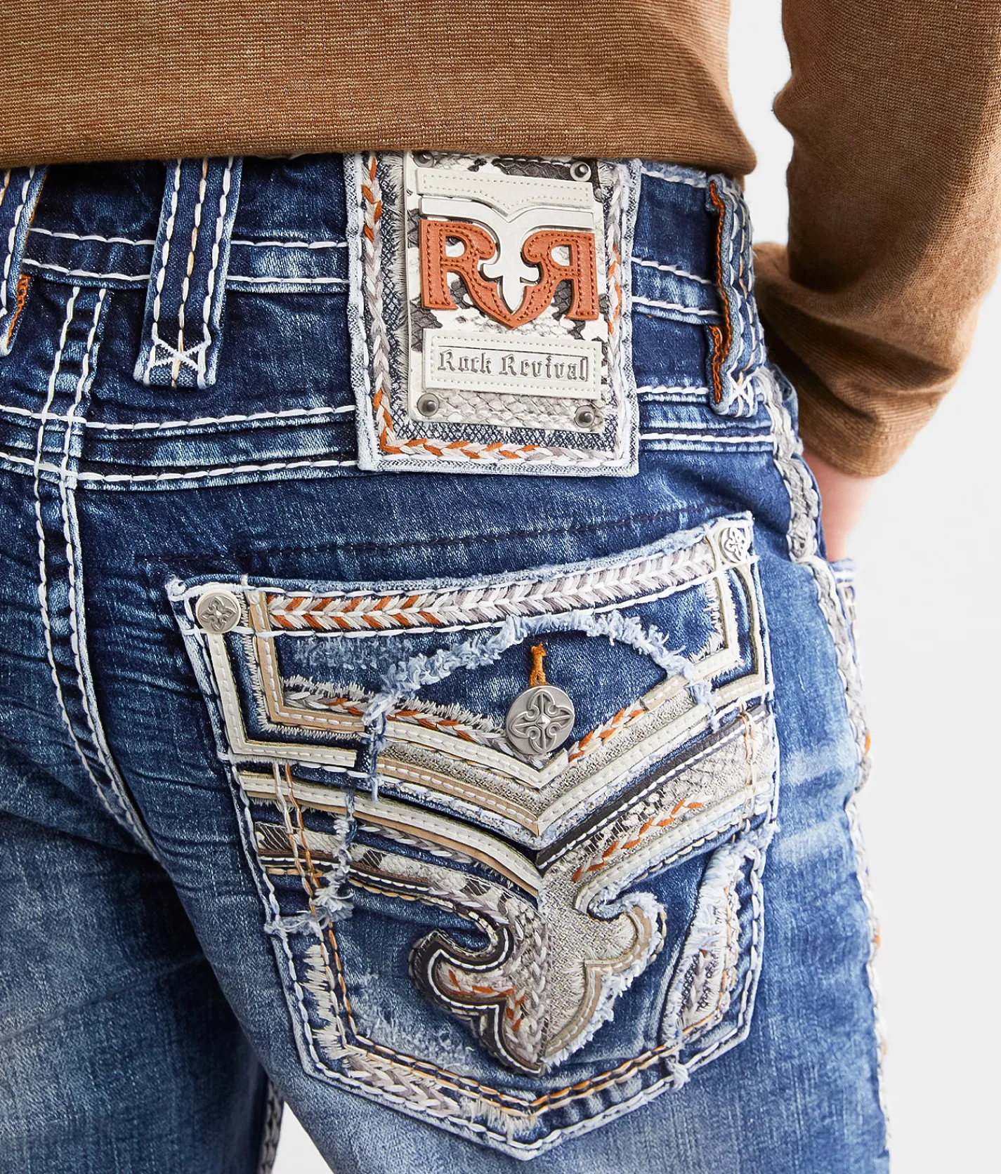 Rock Revival Jacksyn Straight Stretch Jean Jacksyn J201 Best