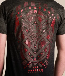 Tops|Graphic T-Shirts | American Fighter Jacobs T-Shirt Black Mass