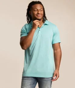 Ariat Jacquard TEK Polo Aqua Discount