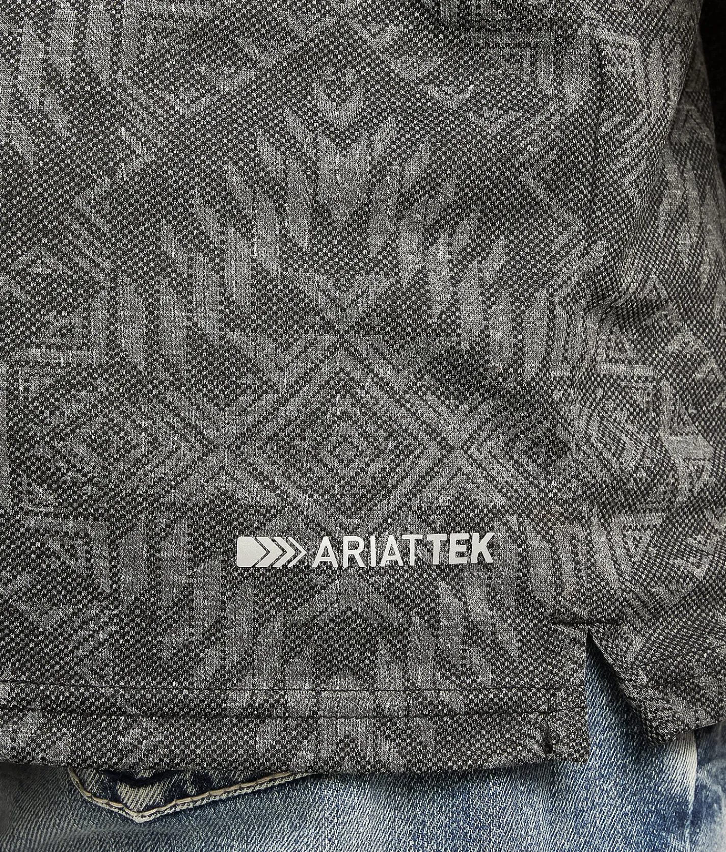 Ariat Jacquard TEK Polo Black Online