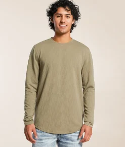 Nova Industries Jacquard T-Shirt Olive
