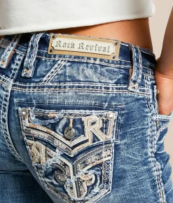 Jeans|Bottoms | Rock Revival Jacqulyn Low Rise Boot Stretch Jean Jacqulyn B201