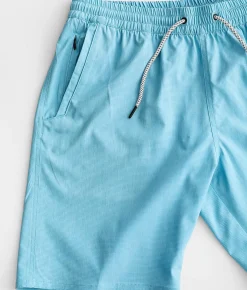 Bottoms|Shorts | Departwest Jaden Stretch Short Blue