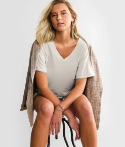 Tops | White Crow Jade T-Shirt White
