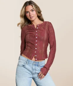 Free People Jae Top Sugar Swizzle New