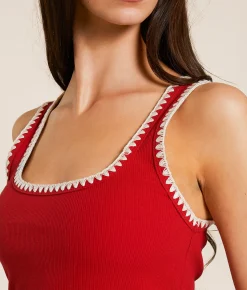 Tops | Z Supply Jaidynn Tank Top Sea Pine