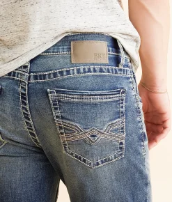 BKE Jake Boot Stretch Jean Fantail Discount