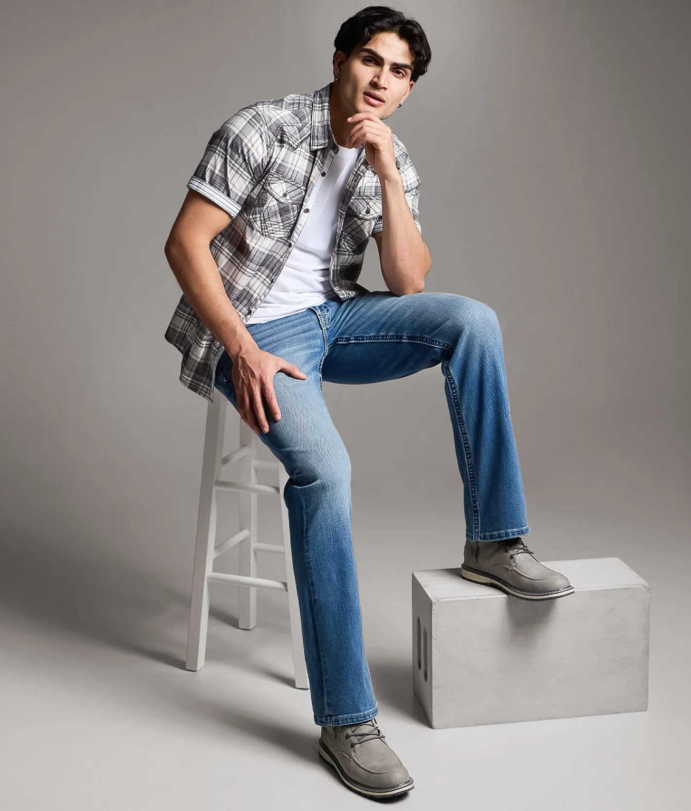 New Jeans|Bottoms | BKE Jake Boot Stretch Jean Madix 2