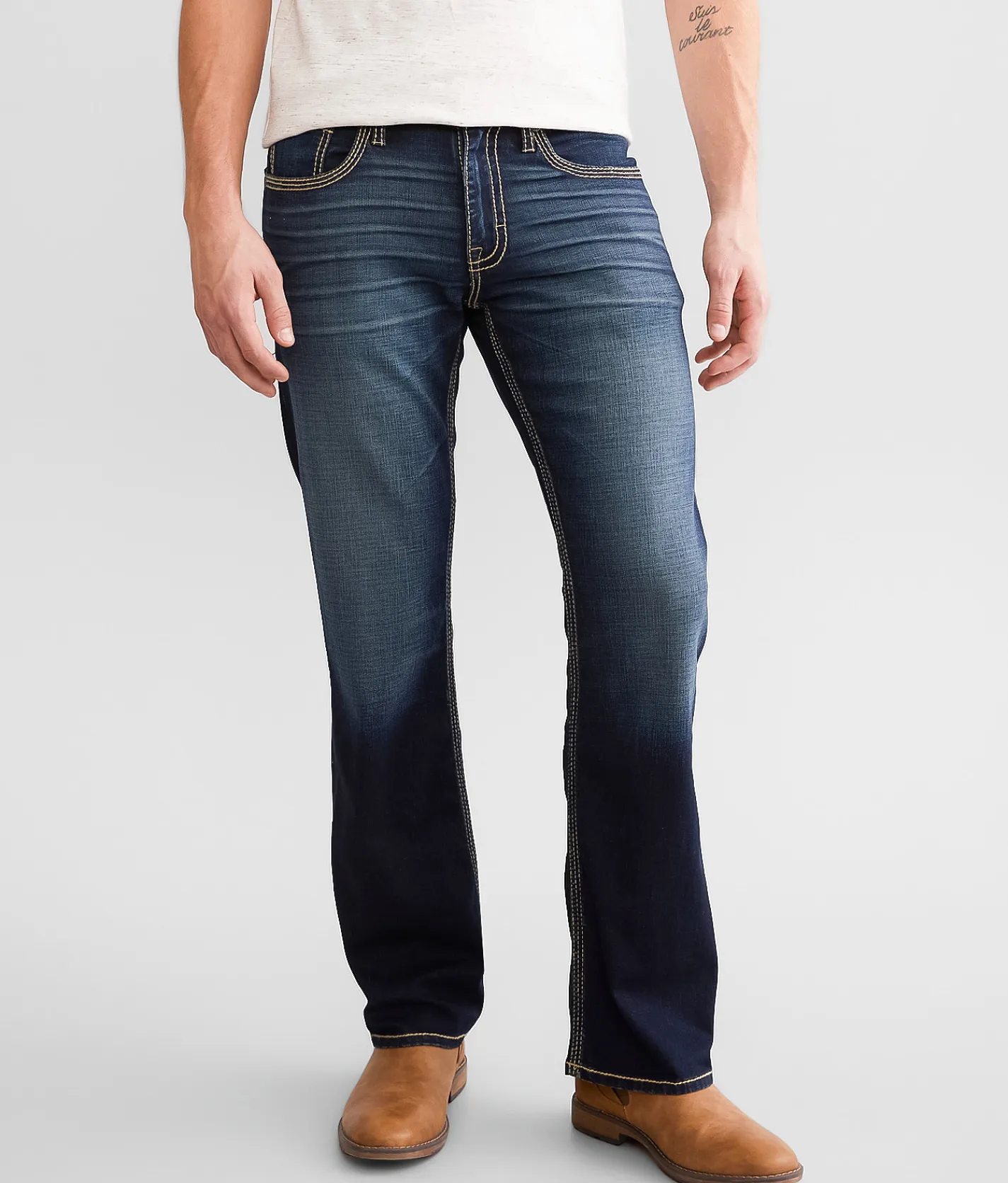 Bottoms | BKE Jake Boot Stretch Jean Frank
