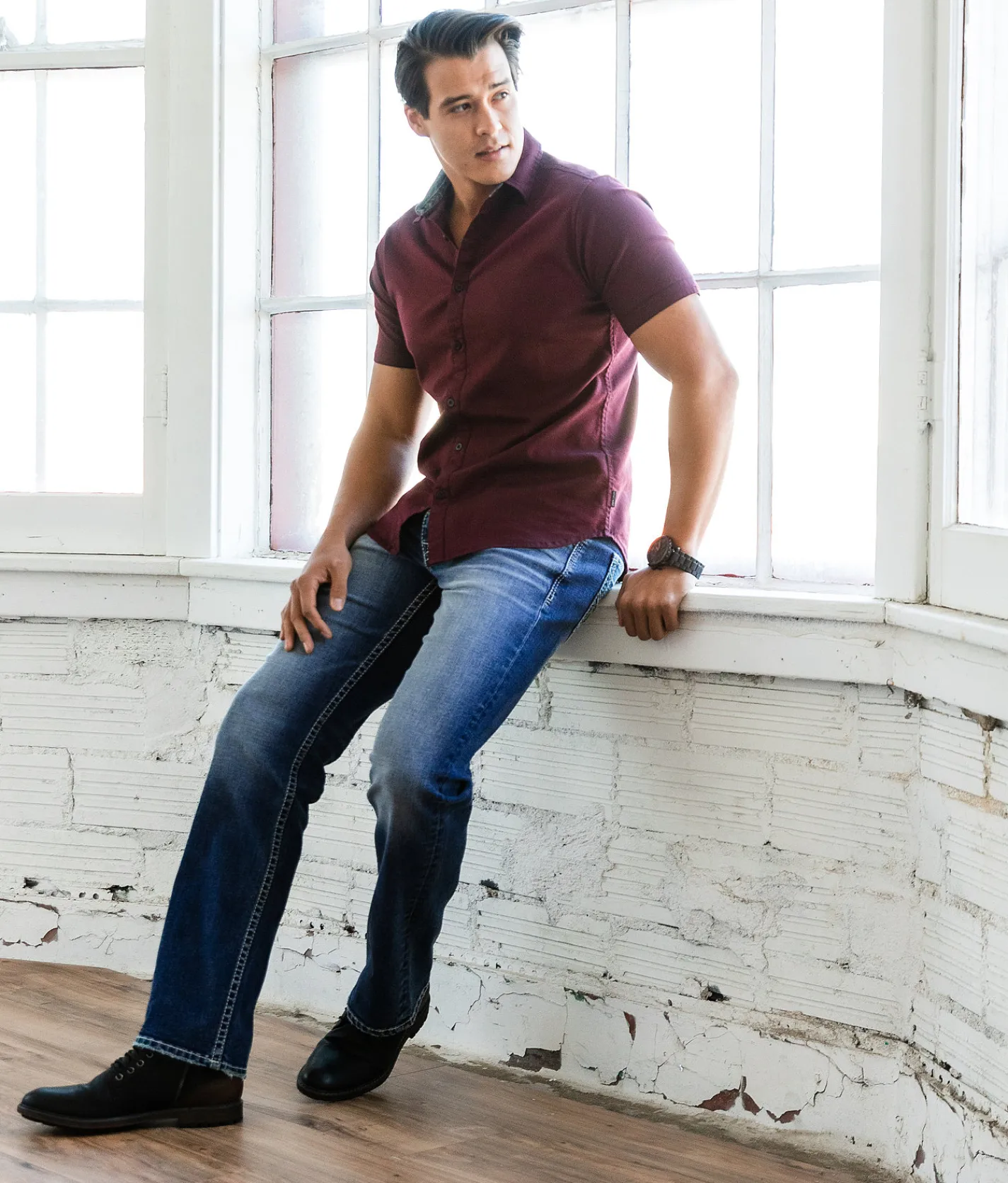 BKE Jake Boot Stretch Jean Brookview