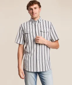 Tops | Ferrell Jake Performance Stretch Shirt White