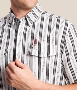Tops | Ferrell Jake Performance Stretch Shirt White