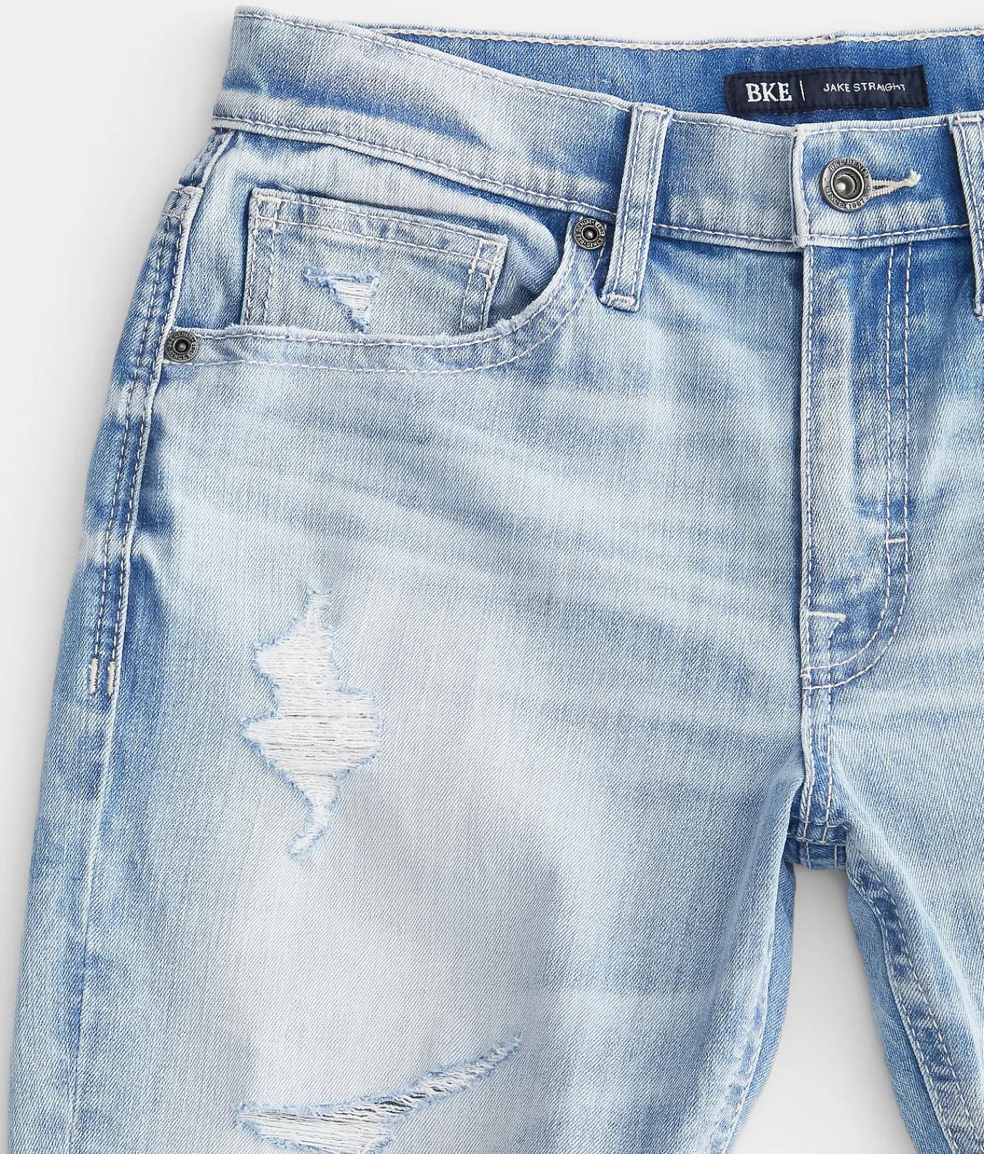 BKE Jake Straight Stretch Jean Leroy Discount