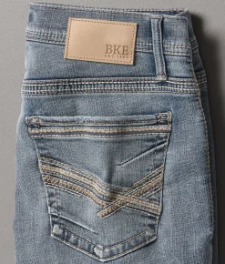 Bottoms|Jeans | BKE Jake Straight Stretch Jean Auric